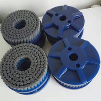 Disque abrasif industriel et de bricolage, brosse de débavurage et de polissage pour perceuse électrique avec poignée métallique, personnalisable OEM