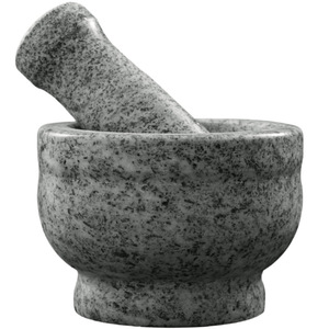 Ensemble mortier et pilon en pierre, durable, pour écraser l'ail, broyer les herbes, outil de cuisine - Product Image 3