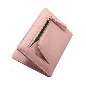 MIYIN Ultra sottile piccolo portafoglio corto per studenti multi-card portafoglio portafoglio con cerniera portacarte carino minimalista <span class=keywords><strong>portafogli</strong></span> da <span class=keywords><strong>donna</strong></span> - Product Image 5