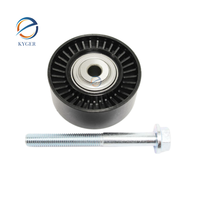 Poulie de guidage de courroie d'entraînement LR025988, poulie de renvoi de courroie, poulie de renvoi de courroie LR025988 pour Range Rover 2002-2012 4.4L Diesel V8