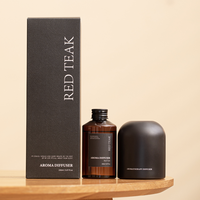 Diffuseur d'huiles essentielles d'aromathérapie en rotin sans feu de luxe de 150ml pour la maison et le bureau Diffusion de roseau parfum idée cadeau de luxe