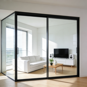 ประตูบานเลื่อนอลูมิเนี<span class=keywords><strong>ย</strong></span>มอัลลอ<span class=keywords><strong>ย</strong></span>ด์แบบสองราง กระจกสองชั้น <span class=keywords><strong>ราคา</strong></span>ประห<span class=keywords><strong>ย</strong></span>ัด - Product Image 4