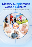 Capsules de cholecalciférol en gélules molles de calcium et vitamine D3 de marque privée pour adultes et enfants, pour la santé de la densité osseuse et du système immunitaire