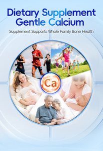 Capsules de cholecalciférol en gélules molles de calcium et vitamine D3 de marque privée pour la santé des os et du système immunitaire - Product Image 6