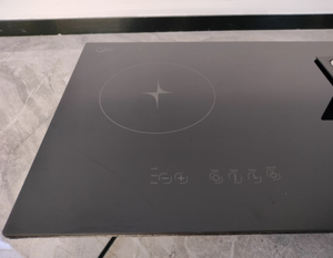 <span class=keywords><strong>Cocina</strong></span> de Inducción Eléctrica y Gas de 2 Quemadores con Cubierta de Vidrio Templado y Pantalla Táctil con Control de Metal - Product Image 3