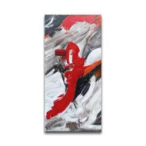 Premium Chinese Manufacture Original Painting Thick Texture Contemporary Abstract Acrylic Artwork for Hotel Guestroom