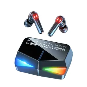 2024 hot popular M28 bt5.3 Gaming Earbuds Low Latency Tws Earphones With Mic Bass Audio Sound Wireless M28 Game Headsets