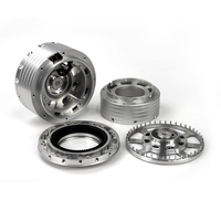 Pièces de réducteur d'engrenages usinées CNC 4 axes en aluminium 6061 sablée pour importateurs de précision