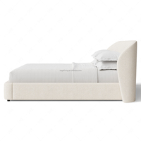 Sageliving Meubles de chambre à coucher haut de gamme de style américain, luxe léger et moderne, lit double king size pour la maison ou l'appartement