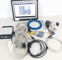 Diagnóstico rápido para el kit profesional ZF Testman, programa de solución de problemas para vehículos comerciales, sistema de transmisión y dirección + tableta CF33