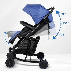 China Stroller Baby Roomy Storage Baby <strong>Rocker</strong> Foldable Pushchair <strong>Pram</strong> Baby Stroller - Product Image 2