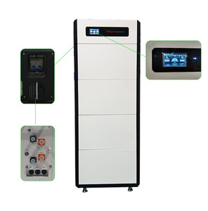 แบตเตอรี่ลิเธียมไอออนแบบเรียงซ้อนได้ 51.2V 10kWh-20kWh ระบบสื่อสาร CAN สำหรับระบบโซลาร์เซลล์ใช้ในบ้าน - Product Image 4