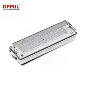 DPPUL6.4WエスケープファイアサインIP65デイリーライトシーリングLED緊急バルクヘッド緊急照明照明および回路設計70