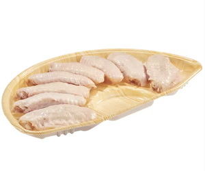 Vassoio Semicircolare in PP Monouso a Forma di Ventaglio per Carne Congelata di Manzo e Agnello - Product Image 2