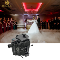 Machine à brouillard professionnel 3500W à faible hauteur de projection, générateur de fumée à glace sèche sans résidu pour effets de scène de mariage dans le nuage
