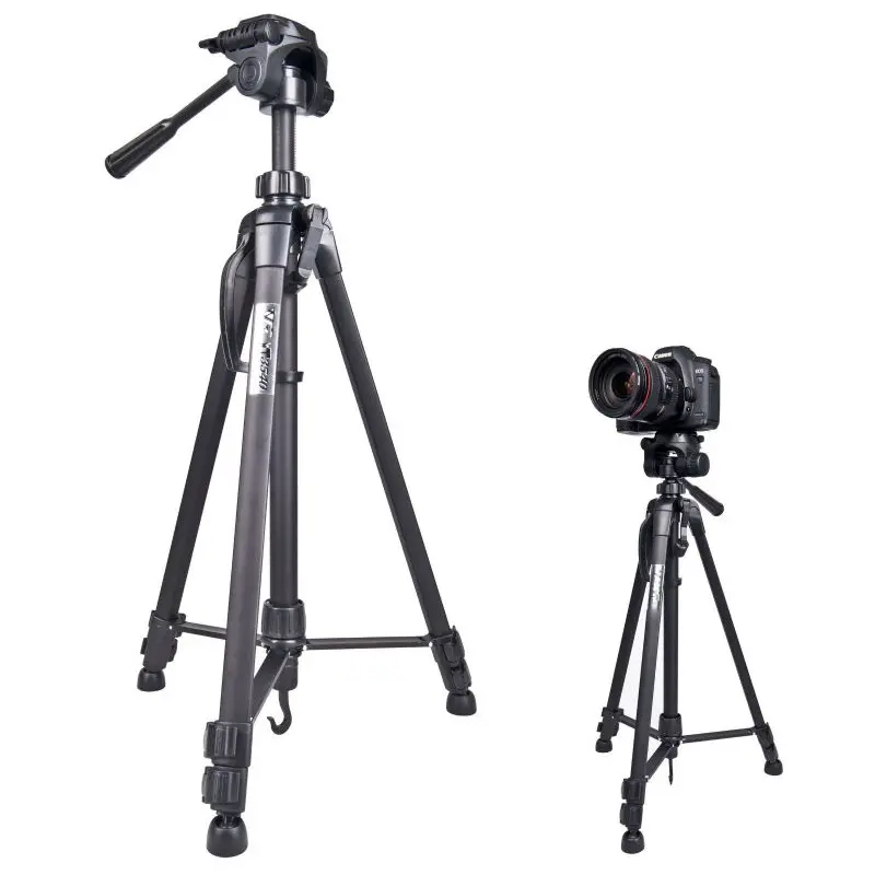 New Weifeng wt3540 Trọng lượng nhẹ phụ kiện nhiếp ảnh máy ảnh Kính thiên văn 3 cách Pan head Tripod đứng