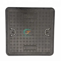 Couvercle de regard en composite fibre de verre FRP BMC pour drainage des eaux pluviales en allée et sur surface