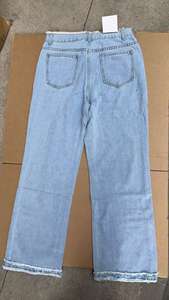 Celana <span class=keywords><strong>Jeans</strong></span> Wanita Model Bootcut High Waist Longgar Terbaru <span class=keywords><strong>2025</strong></span> - Product Image 6