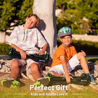 Hoverboard pour enfants de 4 à 16 ans, certifié UL2272, musique Bluetooth, lumière LED, trottinette auto-équilibrante pour cadeau d'anniversaire