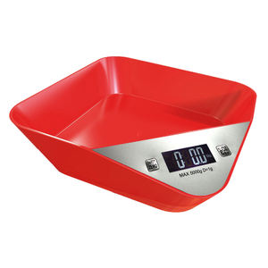 J&R Wasserfeste Küchenwaage 5 kg Digitale Lebensmittelwaage mit Großer Schüssel - Product Image 4