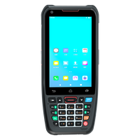 PDA portable Android 10.0 3G RAM 32G ROM 5 pouces Touch 2D Barcode Scanner Wifi sans fil pour Bluetooth GPS IP65 Rugged CPU NFC