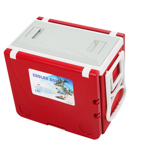 Nhà Sản Xuất PP + EPS Chất Liệu Cắm Trại Có Thể Gập Lại Thực Phẩm Di Động Ice 28L Bảng Đa Chức Năng Cooler Box - Product Image 4