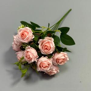 Rosas Artificiales de Seda al por Mayor para Decoración de Bodas, Flores de Osmanto Artificiales con Tacto Real - Product Image 4