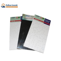 Sistemas de paneles de techo falsos acústicos, fibra Mineral, 2x4, venta al por mayor