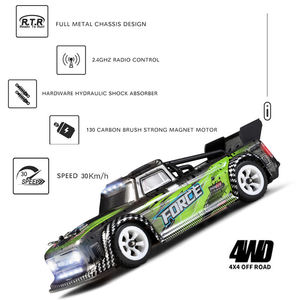 NUEVO <span class=keywords><strong>WLtoys</strong></span> <span class=keywords><strong>284131</strong></span> RC Car 2,4G Racing Car 30 KM/H Chasis de metal 4WD Eléctrico de alta velocidad Off-Road Drift Juguetes de control remoto - Product Image 2