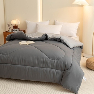 Couette de <span class=keywords><strong>lit</strong></span> en microfibre extra épaisse, écologique, moderne, fournisseur chinois OEM/ODM, édredon confortable en polyester - Product Image 2