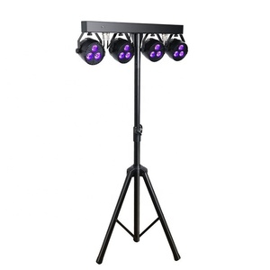 12X4W RGBW 4in1 Màu <span class=keywords><strong>4</strong></span> Hệ Thống DJ Bar Đèn <span class=keywords><strong>Led</strong></span> Sân Khấu Với Giá Đỡ Ba Chân Và Túi Du Lịch Bộ Đèn <span class=keywords><strong>Led</strong></span> Tiệc Tùng Cho Câu Lạc Bộ Đêm - Product Image 1