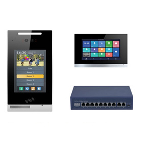 TCP/IP dây tuya Video <span class=keywords><strong>intercom</strong></span> hệ thống cửa điện thoại cho căn hộ - Product Image 2