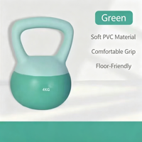 Kettlebell souple réglable en PVC pour femmes, idéal pour l'entraînement à domicile, le yoga et le Pilates – Écologique, vente en gros, OEM, personnalisable
