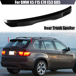 สปอยเลอร์หลังคาสำหรับ BMW X5 F15 E70 E53 G05 สีดำ / ลายคาร์บอน  ตกแต่งปีกหลังรถยนต์  อะไหล่แต่งรถยนต์อเนกประสงค์ - Product Image 1