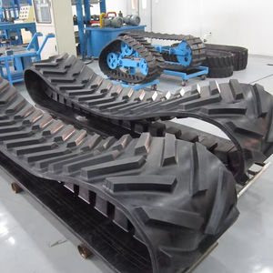 Rail en caoutchouc 300X55X78 pour KUBOTA KX91.2 KX91.2S <span class=keywords><strong>HYUNDAI</strong></span> ROBEX 30 CK32 PC15 PC20R PC27R PC28R.8 PC25R.8 PC20.8 - Product Image 1