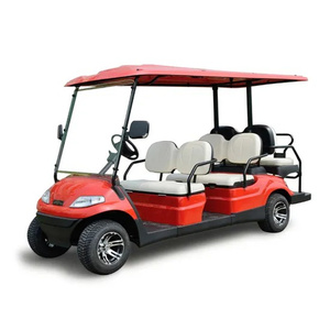 Voiturette de golf 6 places 48V/60V avec moteur AC 5KW et batterie au lithium – Véhicule de transport touristique personnalisé en promotion - Product Image 4