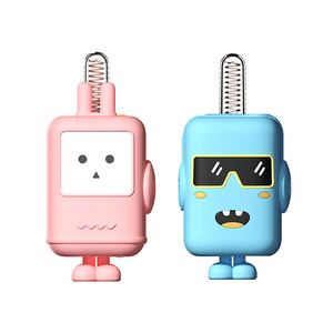 Mini talkies-walkies sans fil pour enfants, 8 canaux UHF, jouet en plastique, cadeau, utilisation intérieure/extérieure, 2-3 ans - Product Image 1