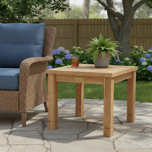 Tavolino quadrato da esterno Soutbay da 22 pollici - Product Image 3