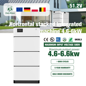 Sistema Fotovoltaico Doméstico Zsen de 10kw 15kwh, Sistema Integrado que se Puede Apilar para Aumentar la Capacidad de la Batería - Product Image 1