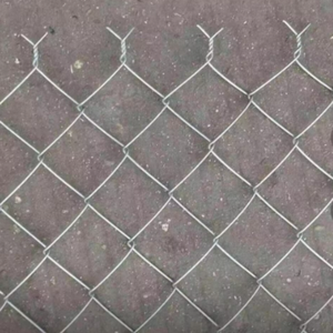 سياج شبكي مجلفن بارتفاعات مخصصة 6 و8 و10 أقدام للحدائق، ألواح سياج حلقي مجلفن - Product Image 5