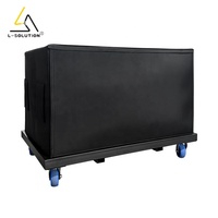 Subwoofer Activo Doble de 21 Pulgadas y 3600W 9007 con Amplificador Digital Integrado, Altavoz de Bajos Profesional para Sistemas de Line Array