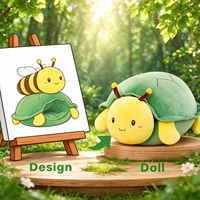 Jouets en peluche personnalisés OEM : Tortues créatives, figurines de tortues transformables, jouets amusants pour enfants en gros