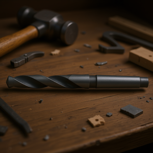 Foret hélicoïdal à tige conique Fervi 12 mm pour percer le métal et le bois - Product Image 3