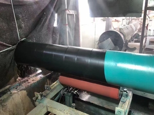 Tuyau en acier revêtu 3LPE économique et résistant aux intempéries pour l'ingénierie des eaux usées municipales - Product Image 4