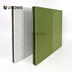<span class=keywords><strong>Tapisserie</strong></span> <span class=keywords><strong>murale</strong></span> <span class=keywords><strong>acoustique</strong></span> en fibre de polyester, style moderne, sculptée en 3D, insonorisante et anti-bruit pour salle audiovisuelle - Product Image 2