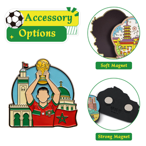 Magneti Personalizzati in Metallo per Frigorifero a Tema Calcio, Adesivi Decorativi per Frigo con Celebrità del Calcio, Regalo per Tifosi Sportivi, 21 Anni <span class=keywords><strong>di</strong></span> Esperienza <span class=keywords><strong>di</strong></span> Fabbrica - Product Image 2