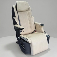 Siège passager de luxe personnalisé pour MPV, service complet, cuir véritable, équipé d'un système de chauffage, de ventilation, de massage et de réclinaison