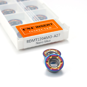 Tungsten CNC Carbide High Feed <strong>Milling</strong> <strong>Cutter</strong> Indexable Insert RDMT 1604 1204 10T3 RPMT 1204 1003 Pder Carbide Tool for <strong>Milling</strong>