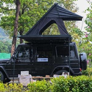 Diseño personalizado barato carcasa de aluminio duro <span class=keywords><strong>4x4</strong></span> SUV coche campamento al aire libre tienda de campaña techo abierto carpa rígida - Product Image 3