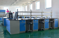 Panneau de résine époxy résistant aux produits chimiques de conception professionnelle banc central meubles de laboratoire banc de travail Table de laboratoire